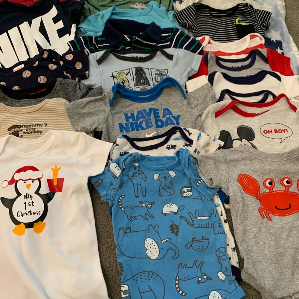 Infant boy onesies